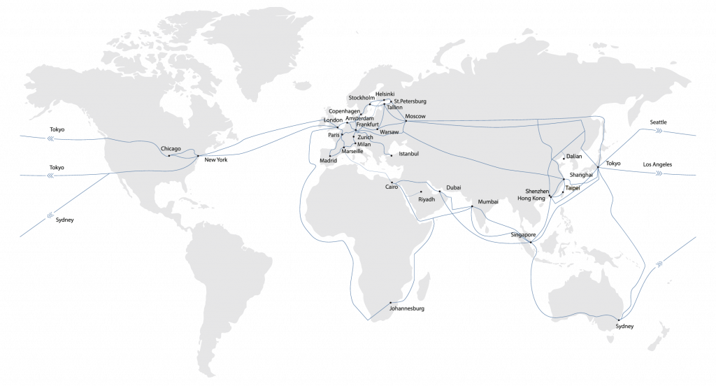 DWDM Network with Low Latency, Avelacom