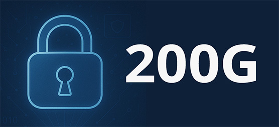 Encryption over 200G DWDM Coherent Wavelength