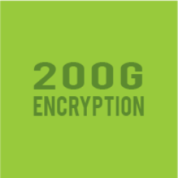 Encryption over 200G DWDM Coherent Wavelength